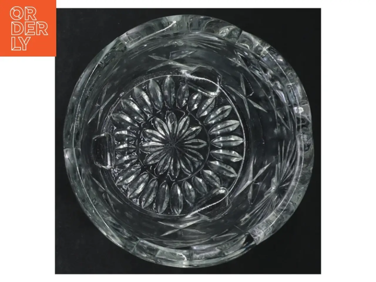 Billede 3 - Glasskål, måske krystal(str. Ø. 12 cm)