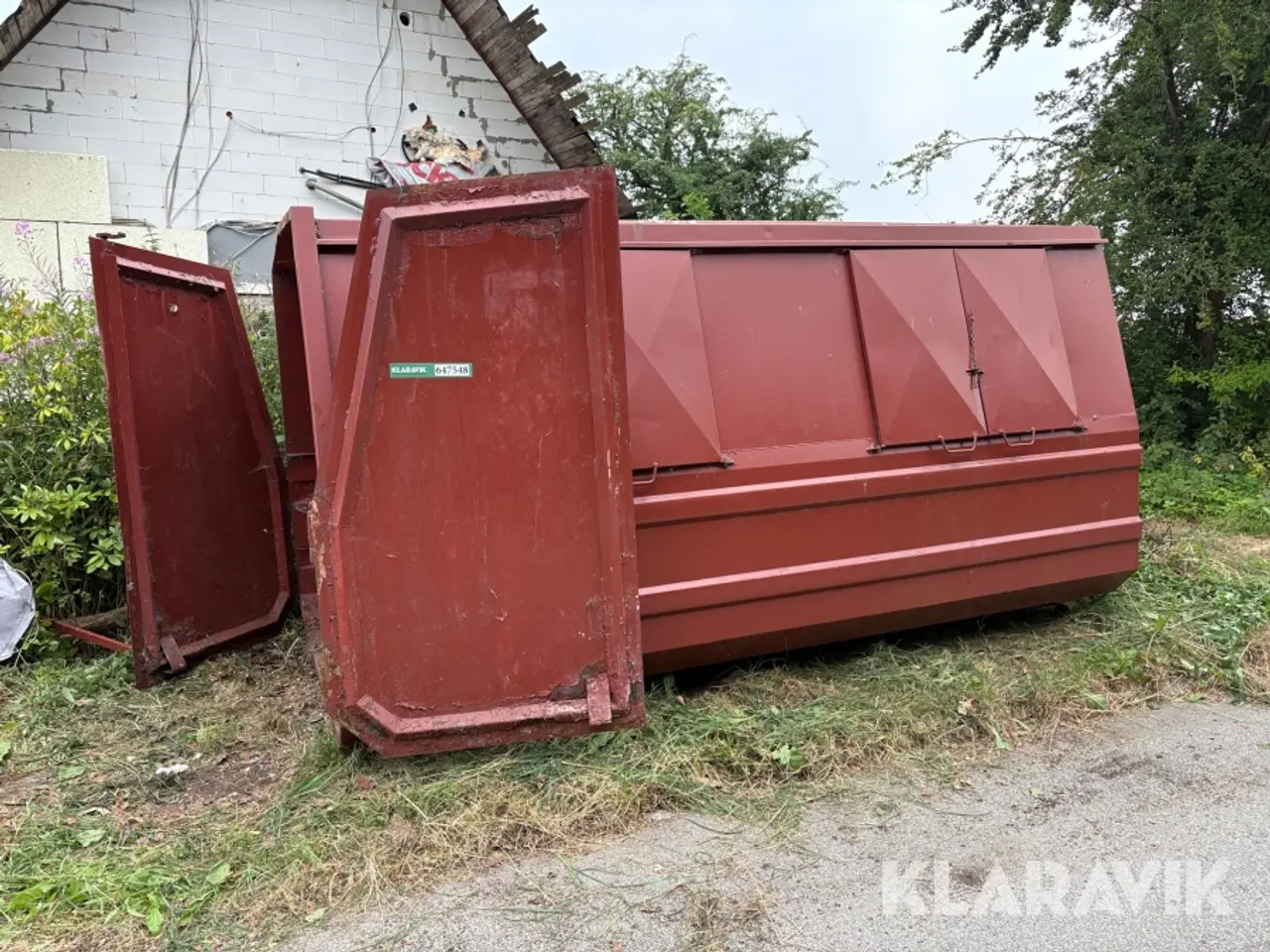 Billede 1 - Affaldscontainer Miljøcontainer, lukket