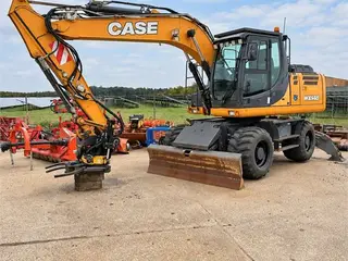 Case WX148 - 16 ton - kun 2900 timer / only 2900 hours - meget ekstra udstyr / lots of ekstra equipment