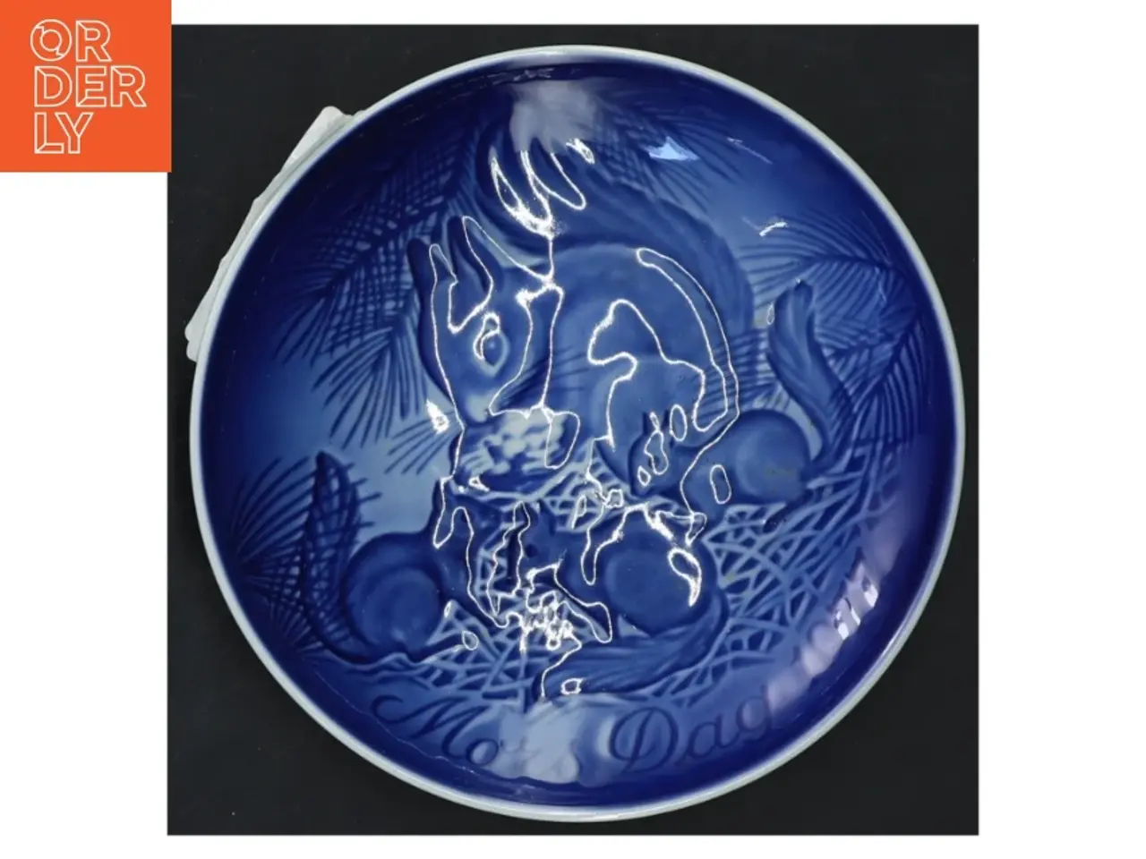 Billede 1 - Blå og hvid porcelænstallerken fra Bing & Grøndahl (str. Ø 15 cm)