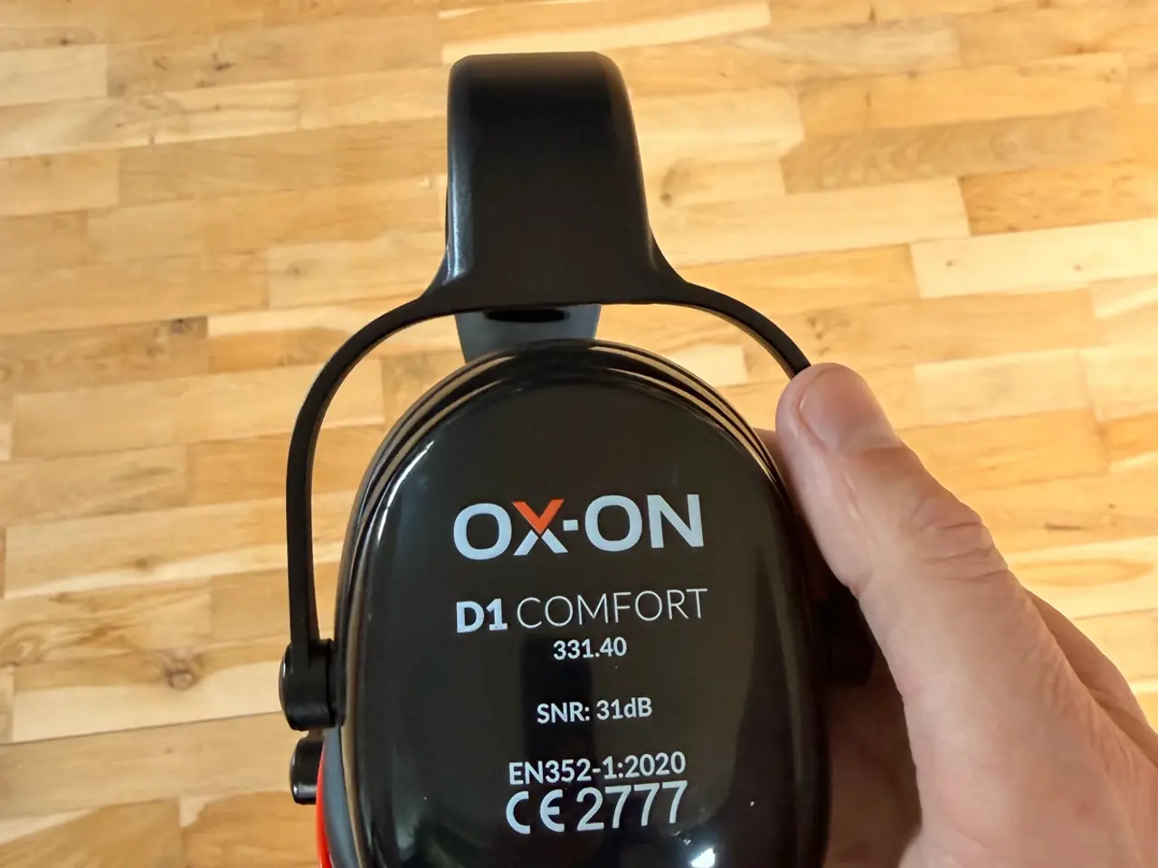 Billede 3 - OX-ON D1 Comfort høreværn sort/orange