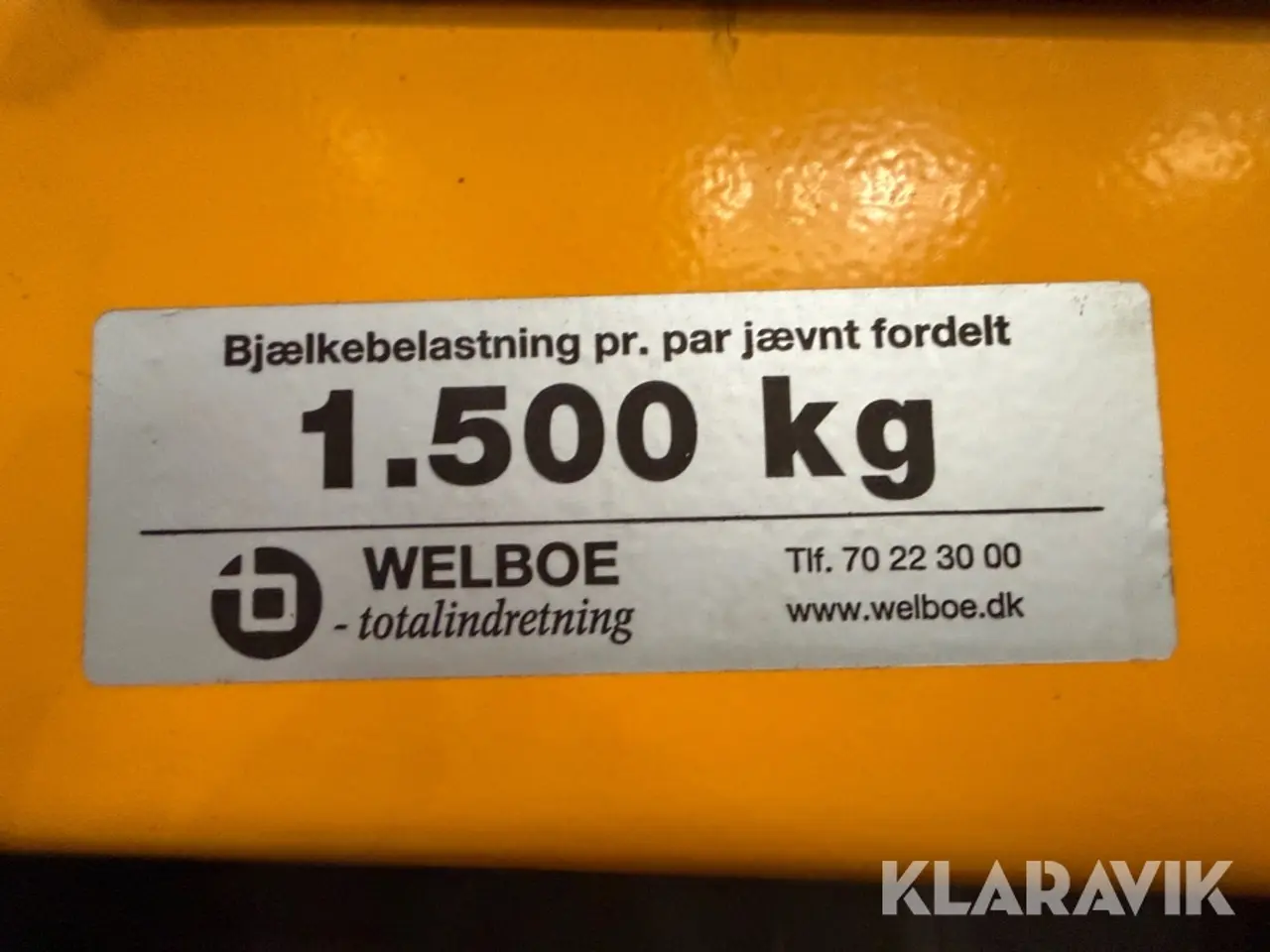 Billede 10 - Pallereoler Welboe 5 stiger - 16 hyldevanger