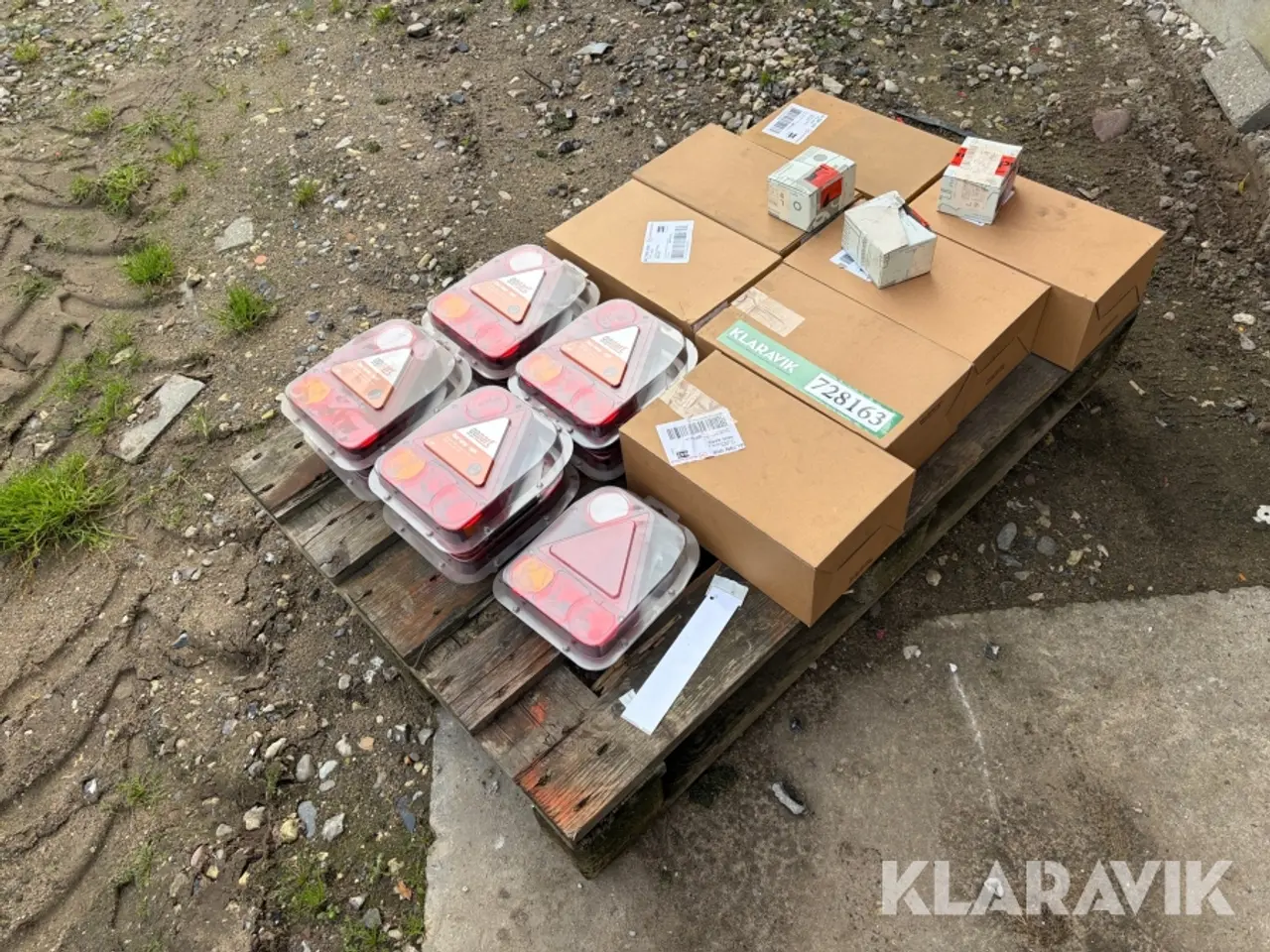 Billede 1 - Parti lygter til trailer