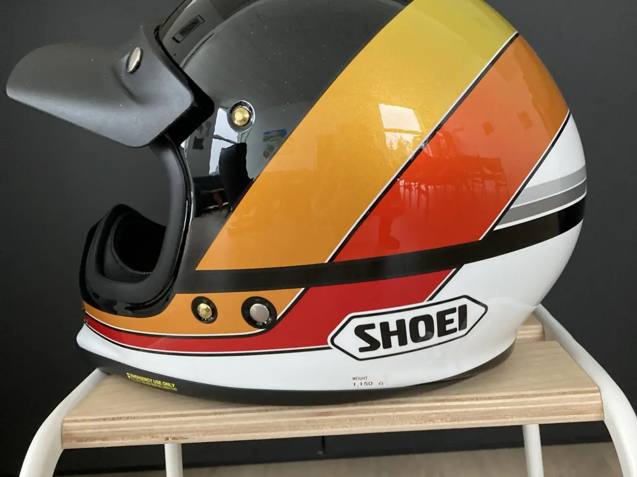 Billede 1 - Shoel motorcykelhjelm 7 1/8 - 7 1/4, M,  57-58 cm
