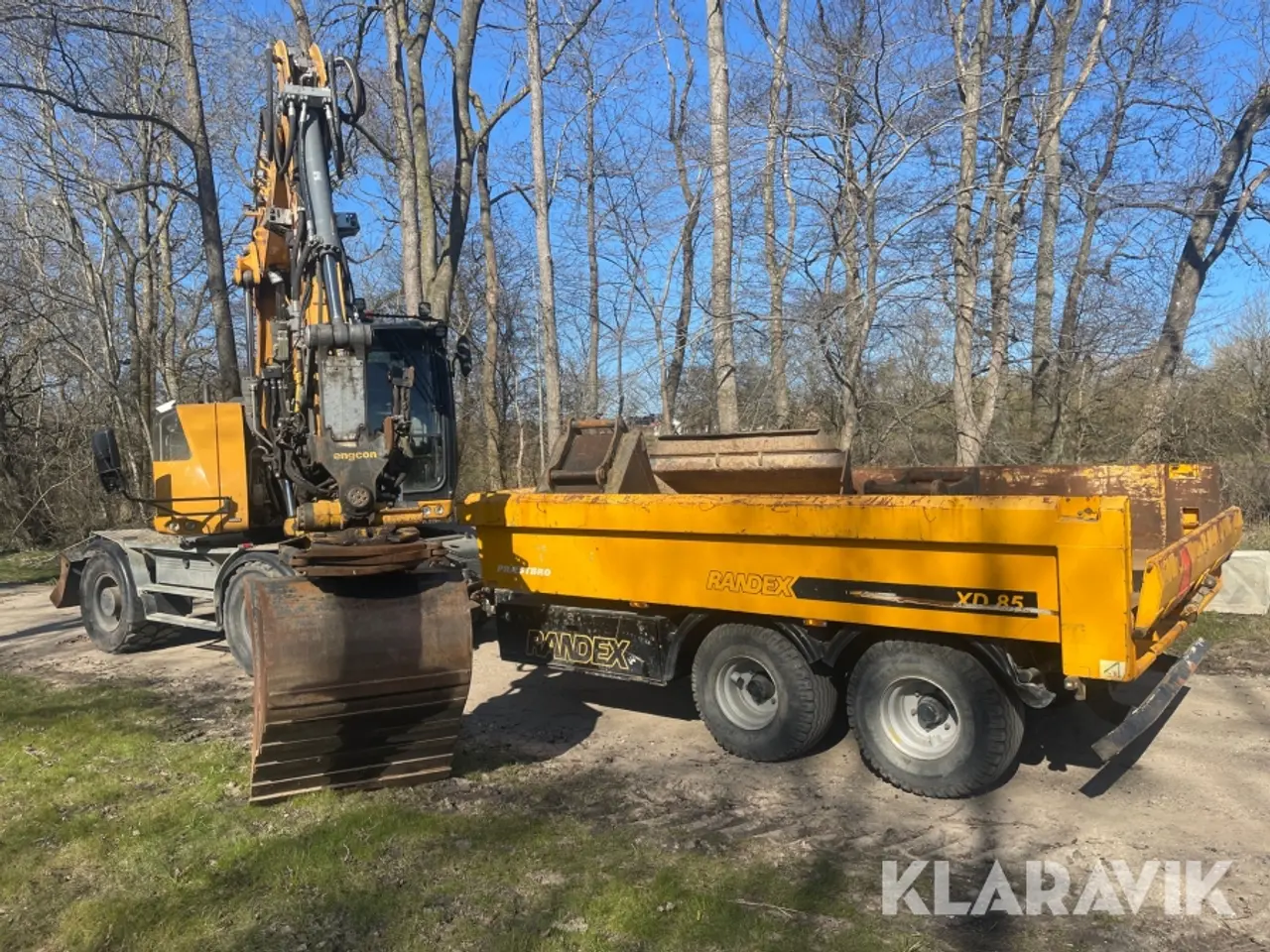 Billede 7 - Hjulgravemaskine Liebherr A914 Compact med tiltrotator, 3D trimble GPS og Vogn
