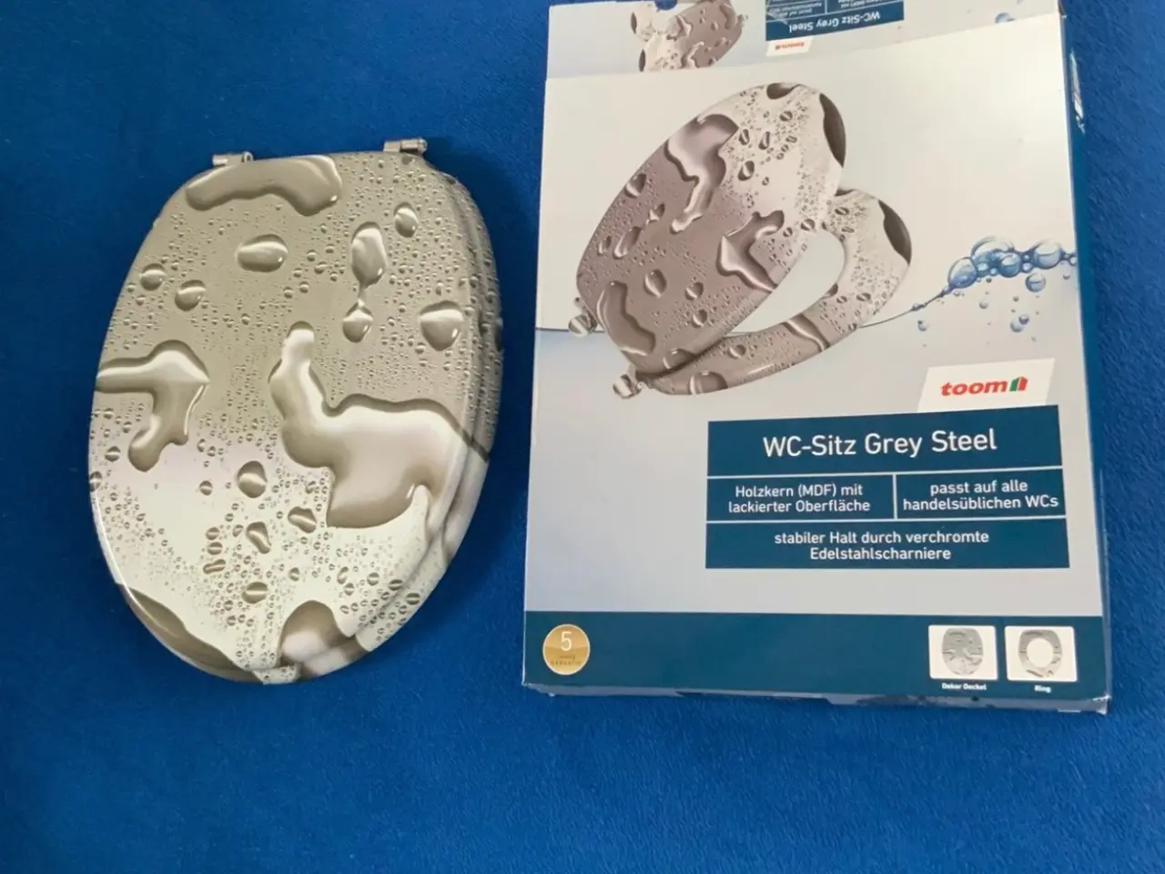Billede 7 - Toiletsæde Grey Steel