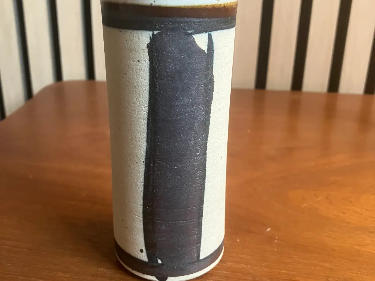 Billede 2 - Cylinderformet stentøjsvase