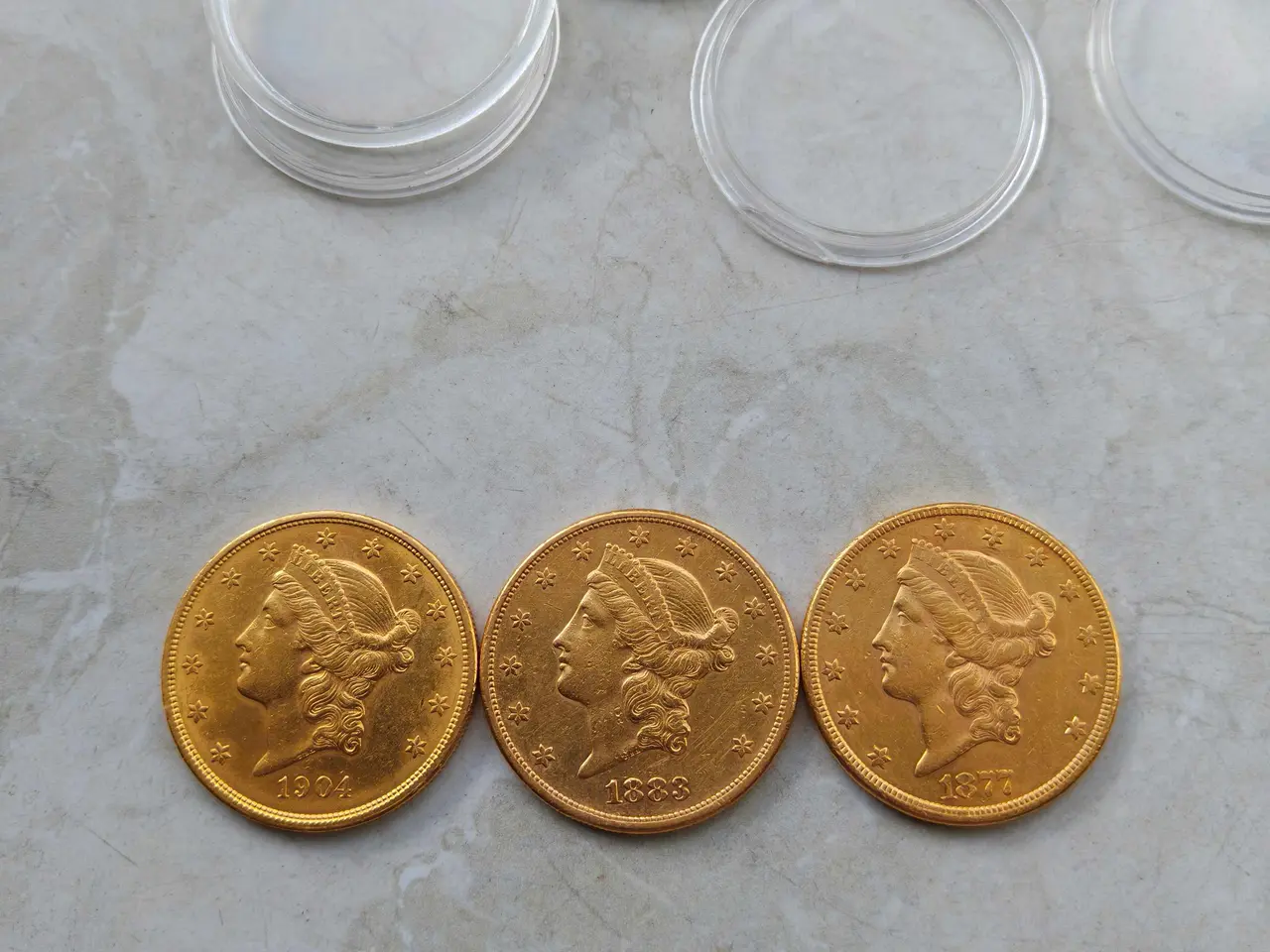 Billede 1 - Amerikansk Liberty Head Double Eagle guldmønt