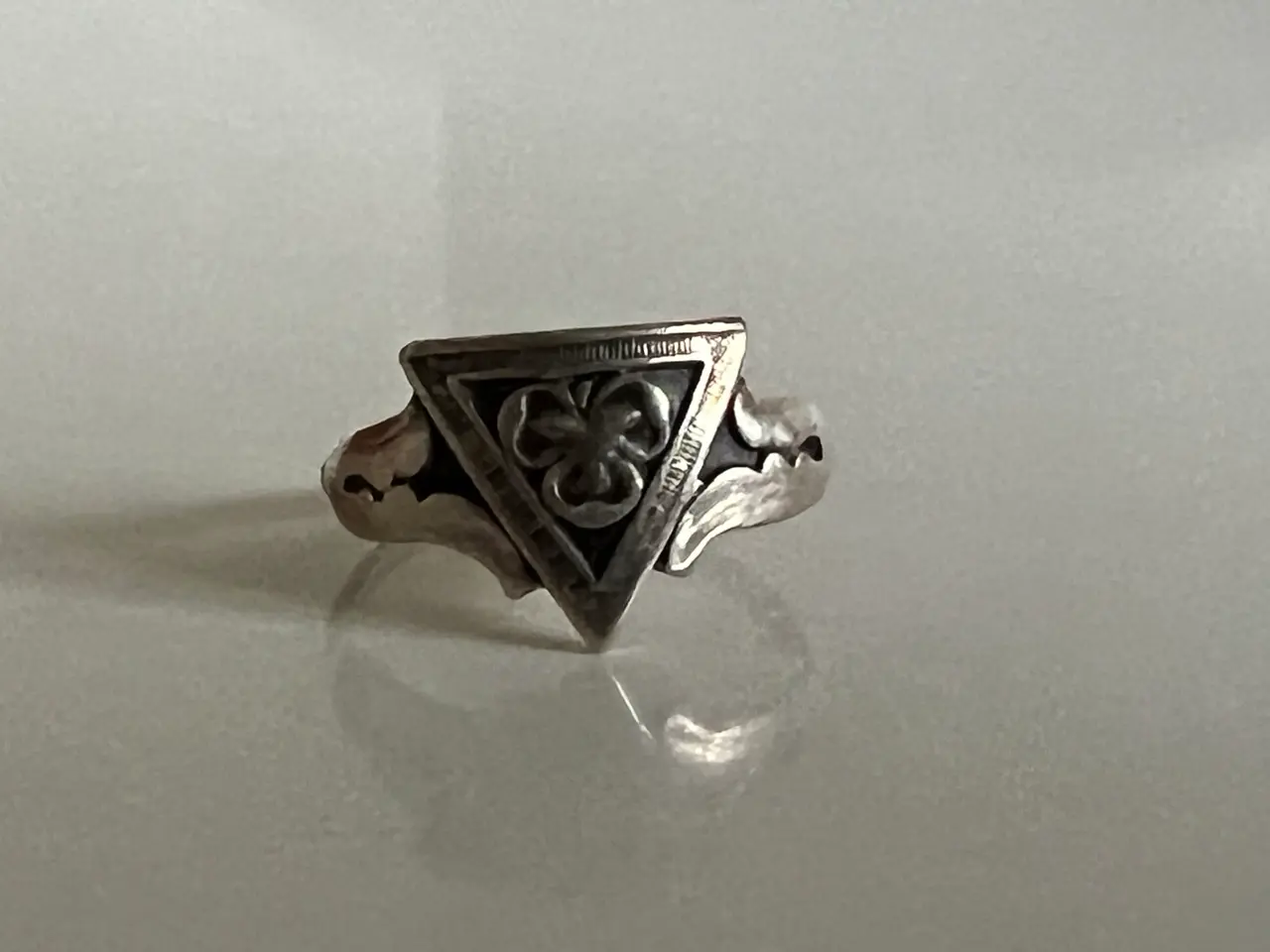 Billede 2 - KFUK Fingerring - Sølv