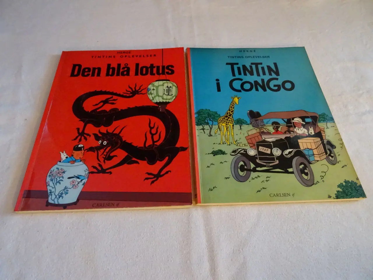 Billede 1 - Tintin 2 stk 1 udg 1 opl 350 for 2 stk