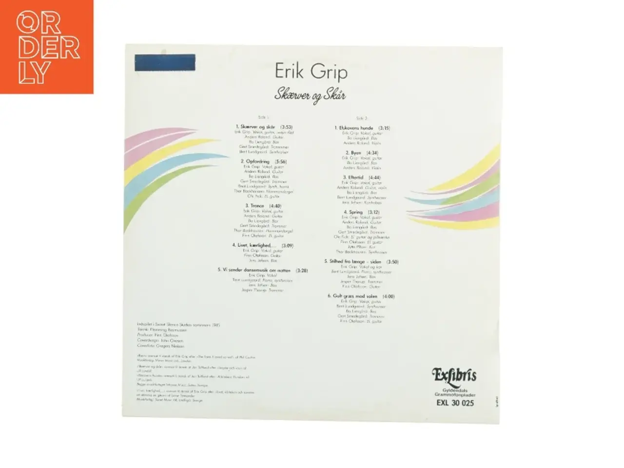 Billede 6 - Erik Grip LP fra Exlibris (str. 31 x 31 cm)