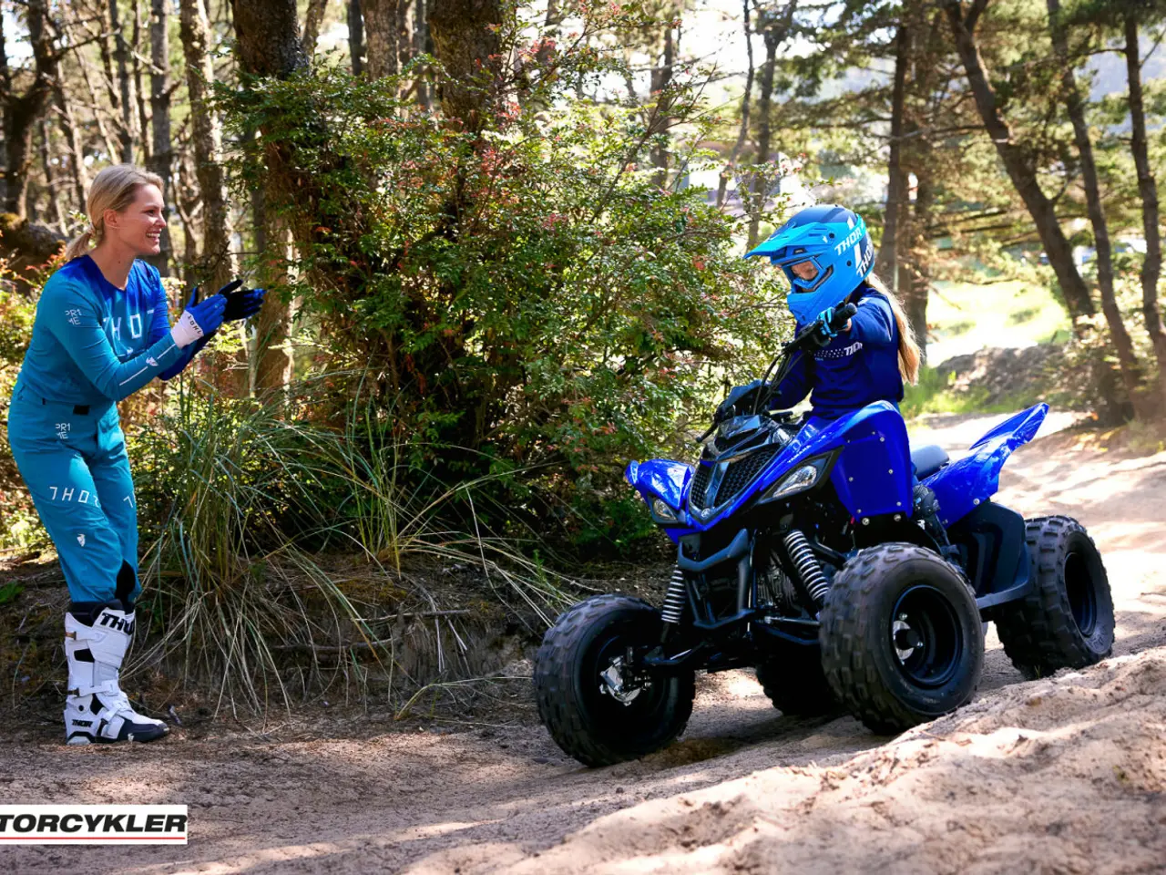 Billede 10 - Yamaha YFM 110 R Racing Blue