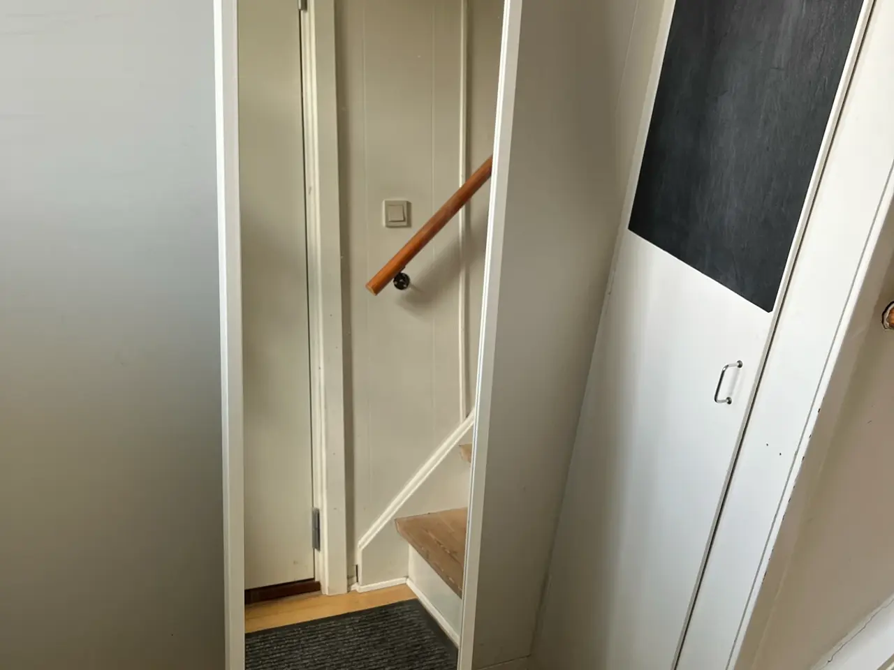 Billede 1 - Vægspejl IKEA Stave hvid