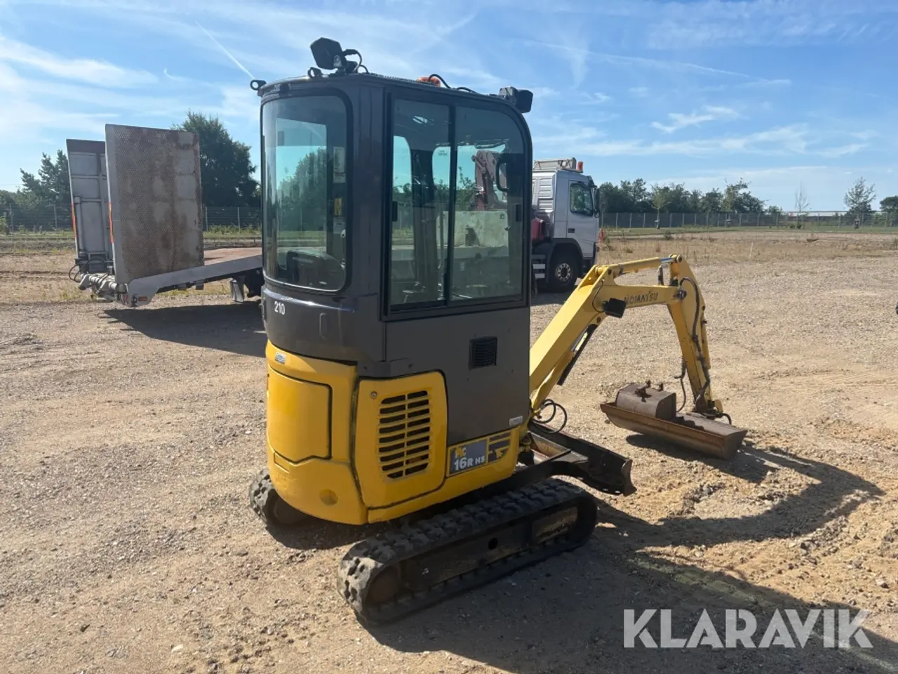 Billede 5 - Minigraver Komatsu PC16R-3HS