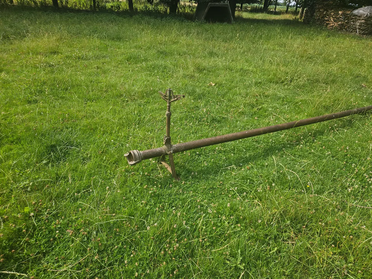 Billede 2 - Markvandingsrør med sprinkler