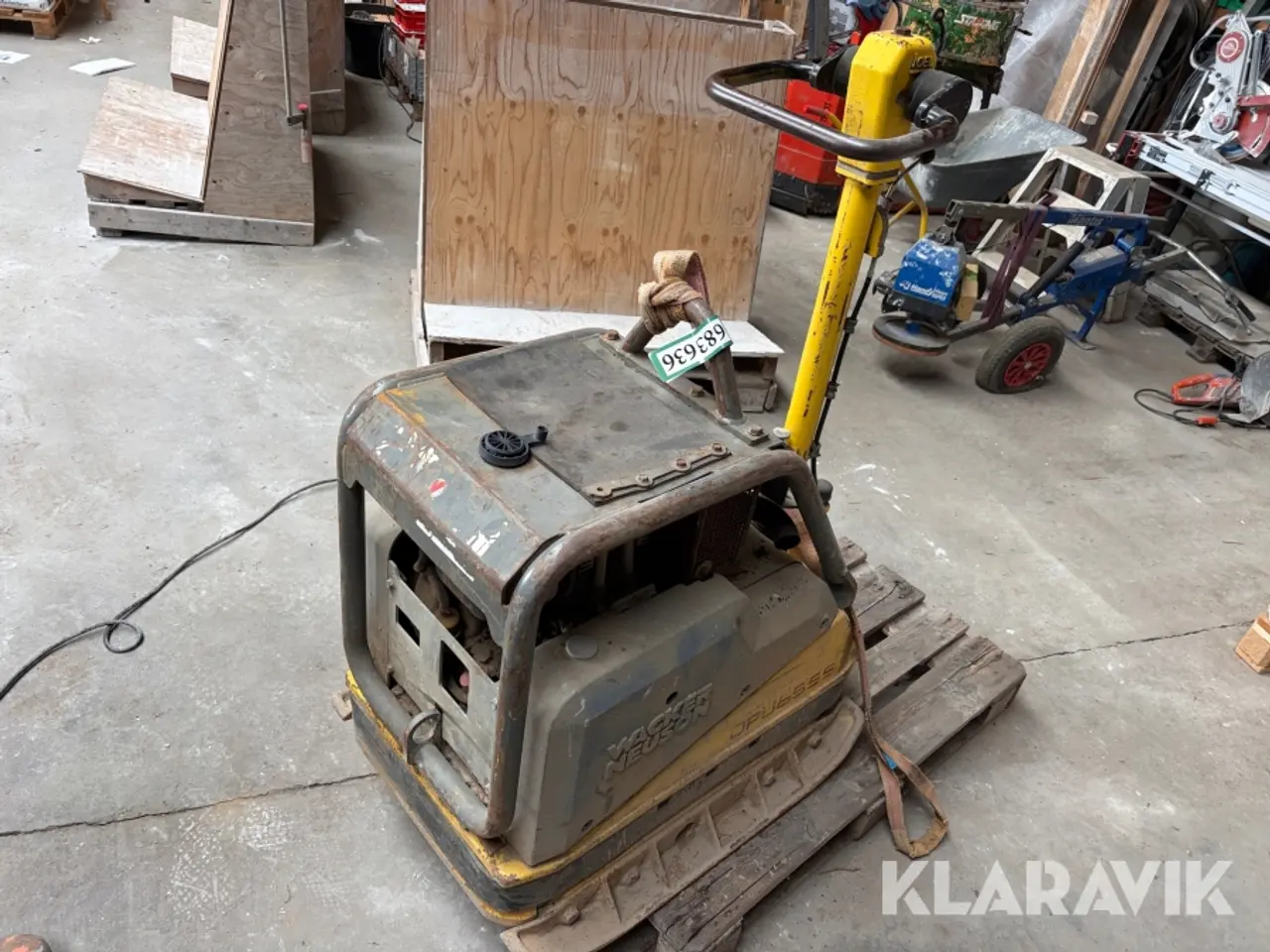 Billede 1 - Pladevibrator Wacker Neuson DPU 6555 Diesel - 1 styk