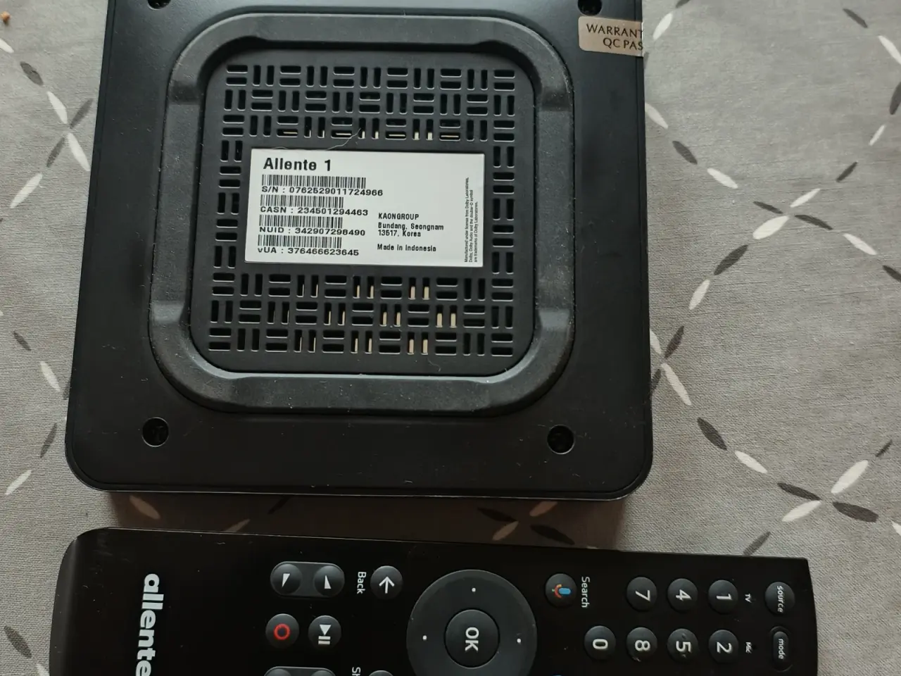 Billede 3 - Allente tv boks