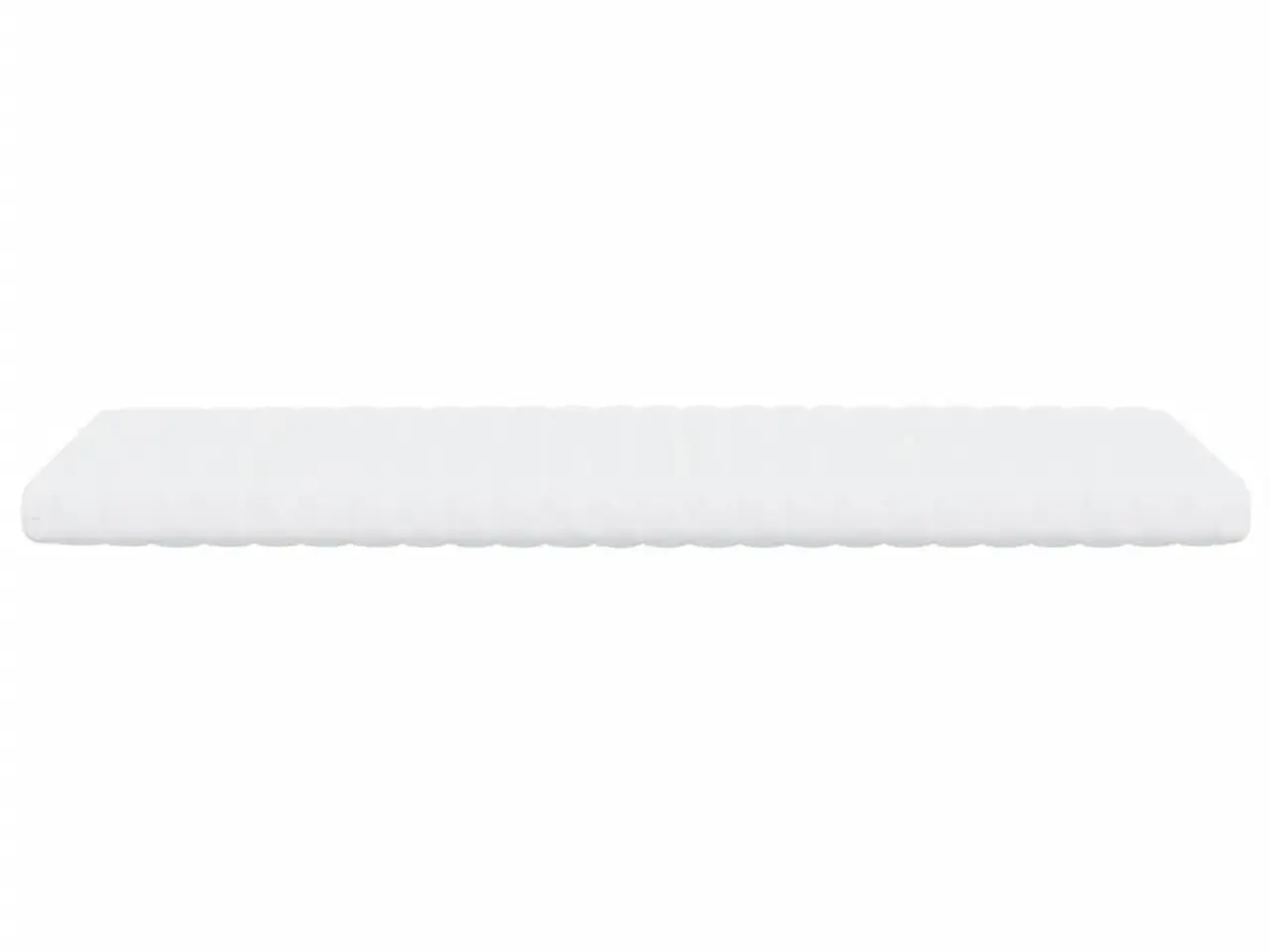 Billede 4 - Skummadras 90×190 cm - 7 zoner, hårdhed 20 ILD, hvid