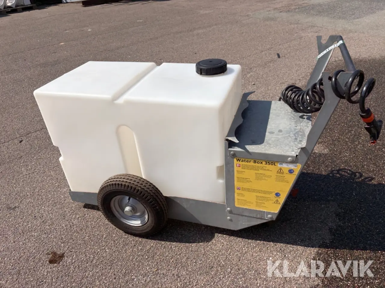 Billede 2 - Vandvogn 2m Group Water-box 350L med pumpe