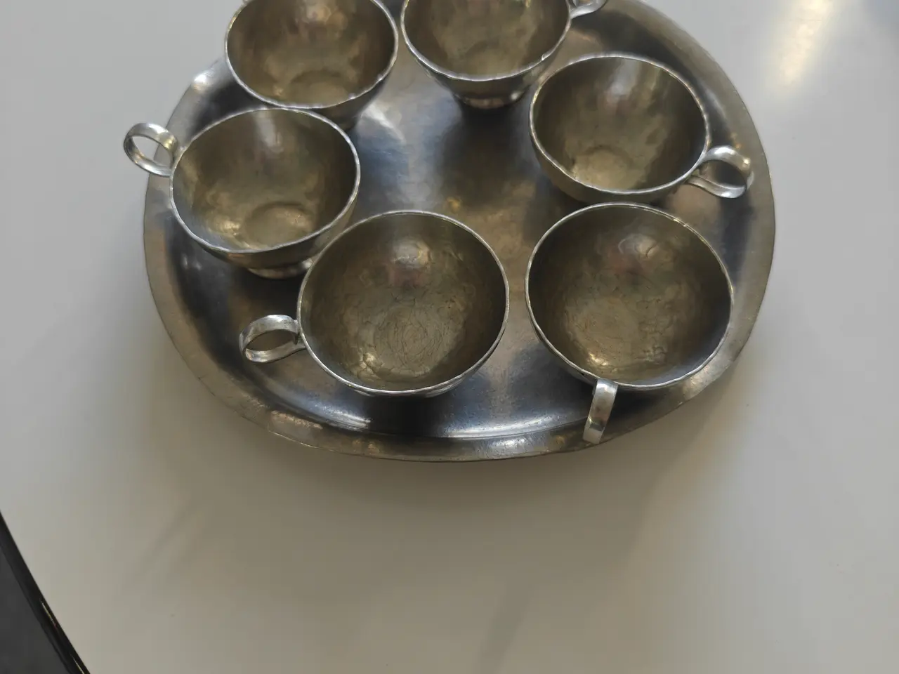 Billede 1 - Retro cafe sæt i svensk tin