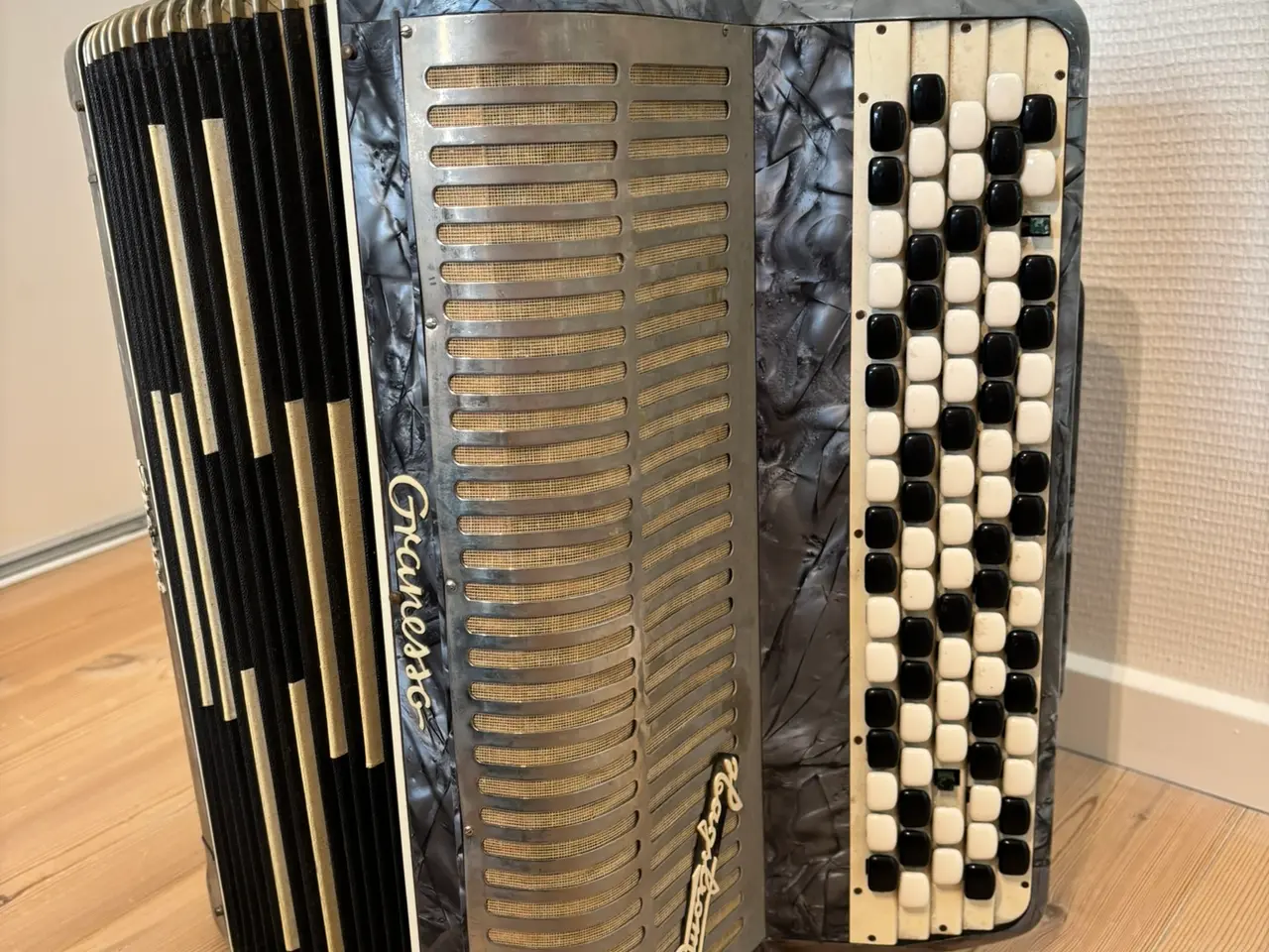 Billede 6 - Vintage - Hagström Granesso Special knapharmonika 