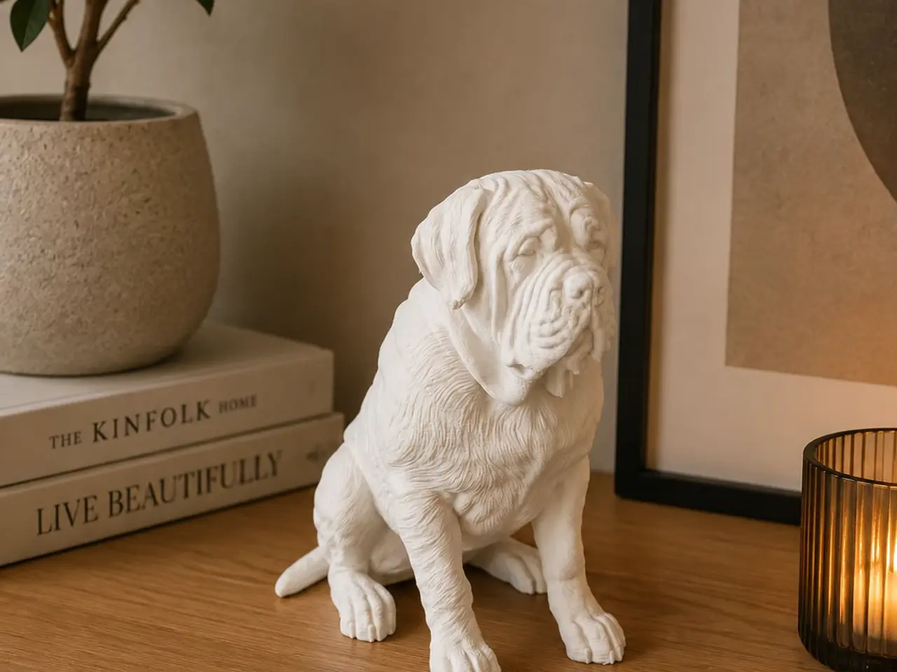 Billede 1 - Mastiff hundefigur