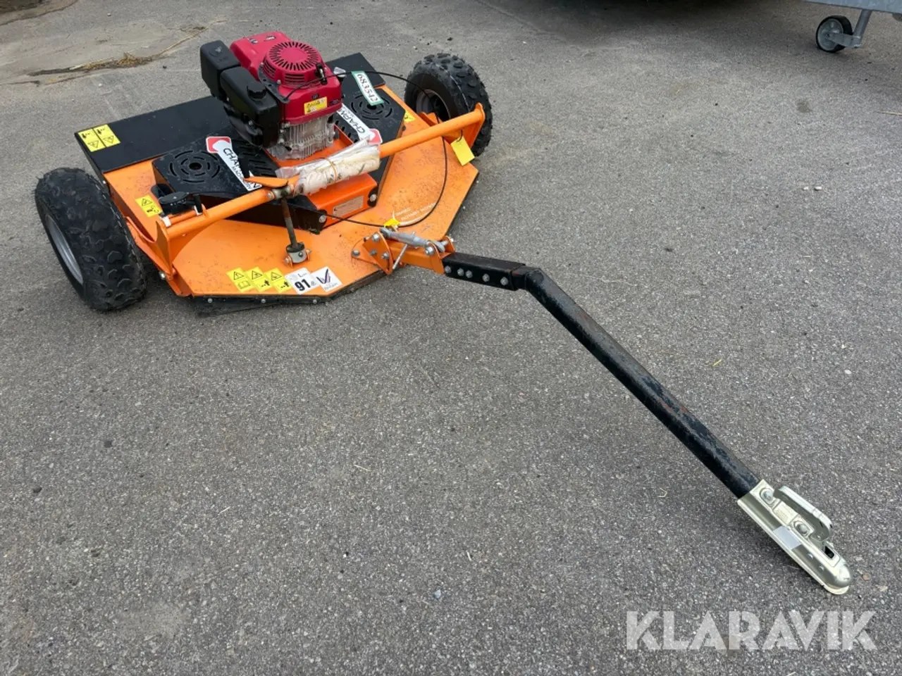 Billede 2 - Brakpudser / rotorklipper Chapman RM120 til kugletræk