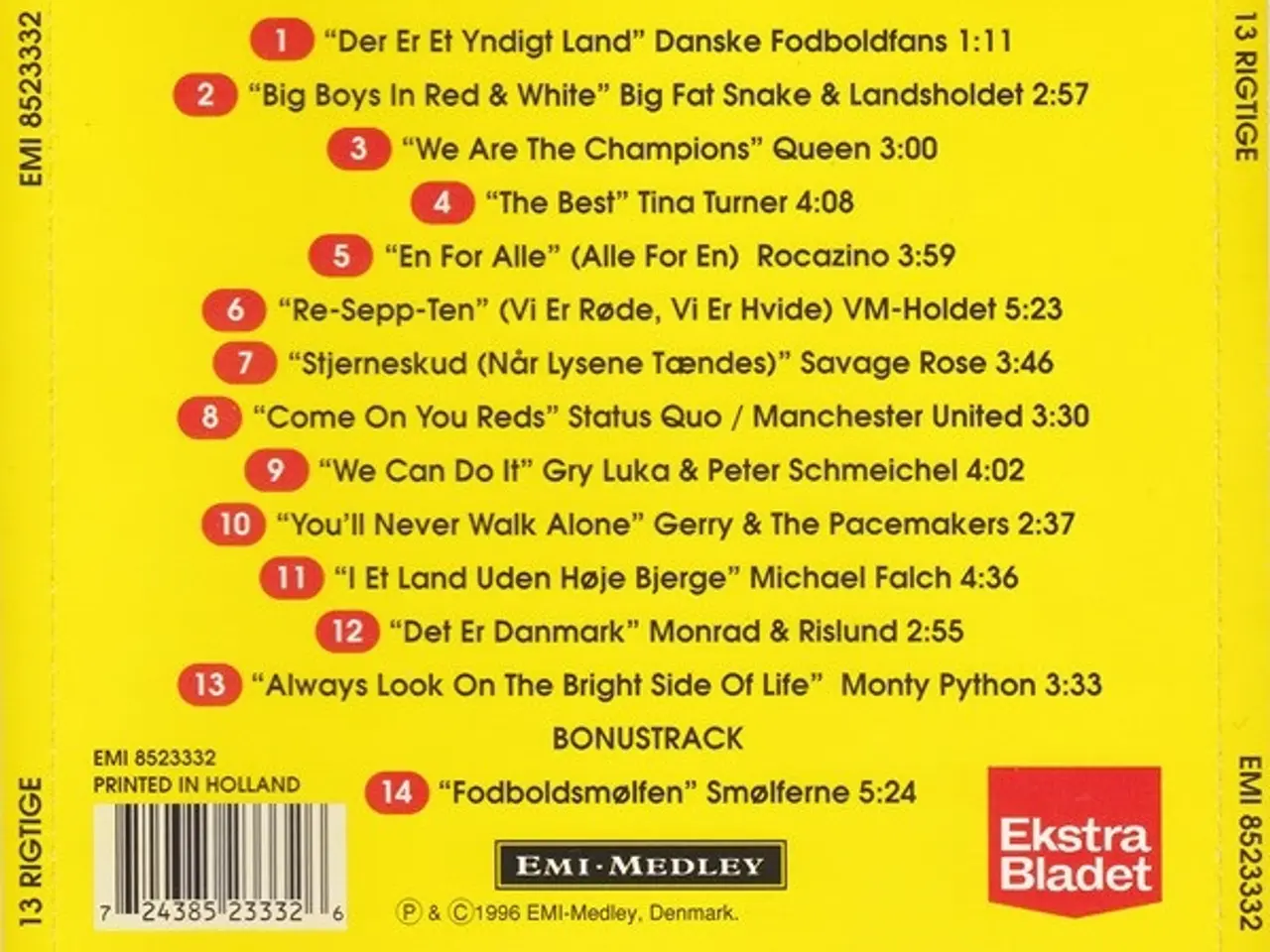 Billede 2 - Diverse kunstnere – 13 Rigtige – CD
