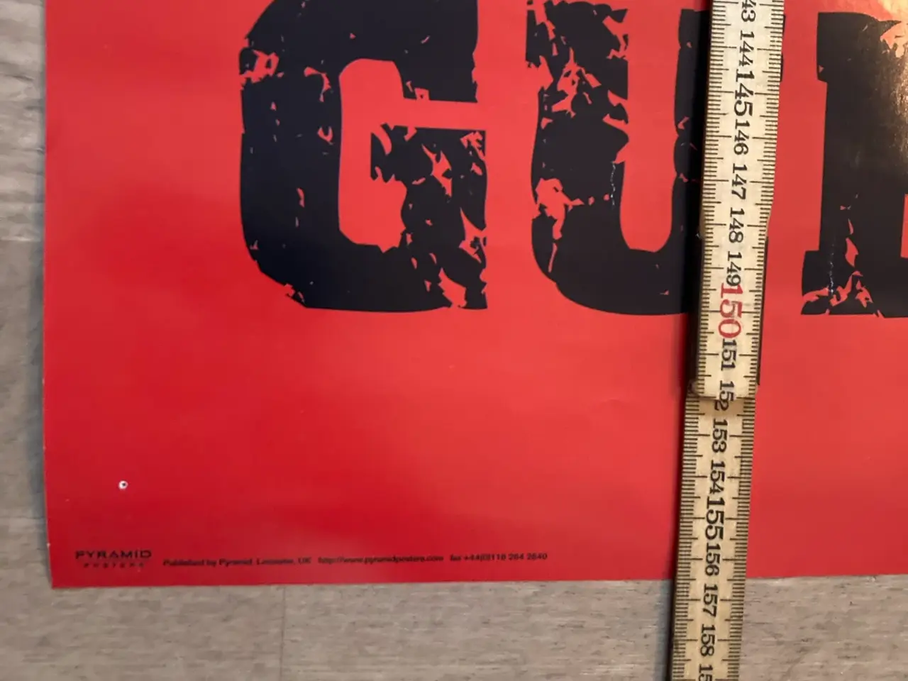 Billede 3 - Che Guevara plakat 156x53 cm