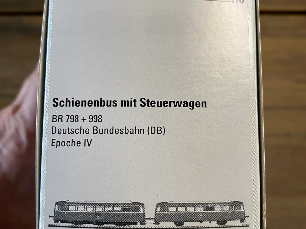 Billede 3 - Märklin 38980 Skinnebus med styrevogn