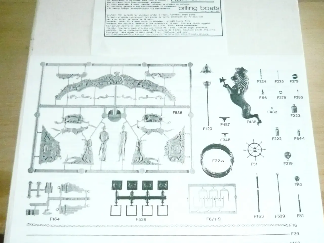 Billede 3 - "Billing Boats Fittings"