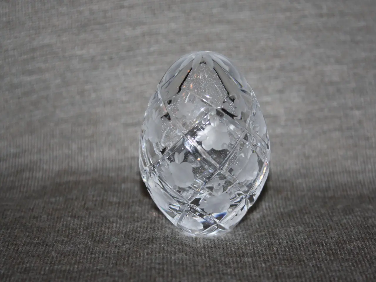 Billede 2 - Russisk glas Påske æg højde 6 cm