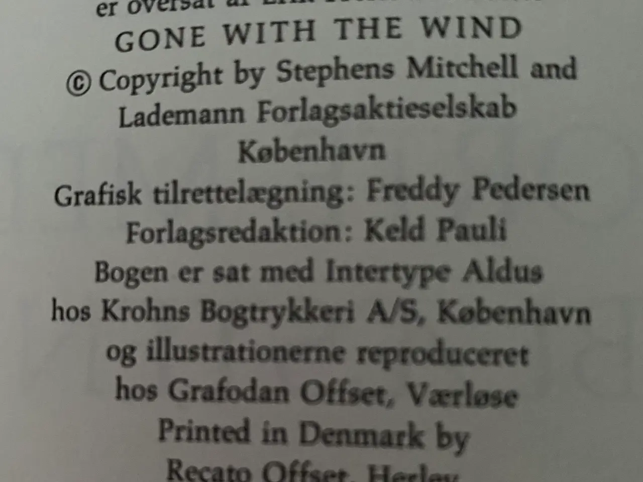 Billede 5 - Borte med blæsten- Margaret Mitchell-4 bind