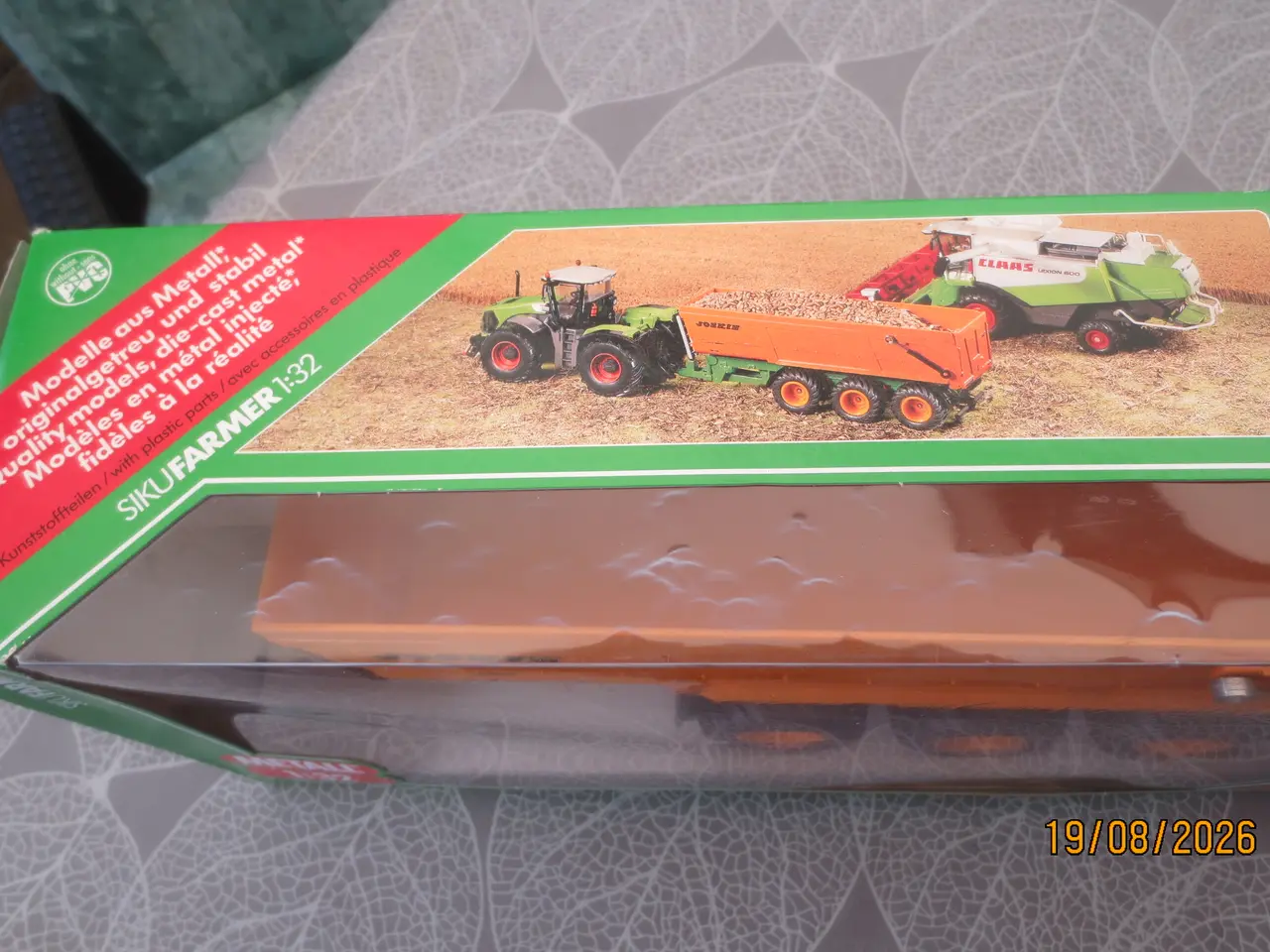 Billede 3 - 1 stk Ny Modeltraktor /Tipvogn Joskin TRC 150