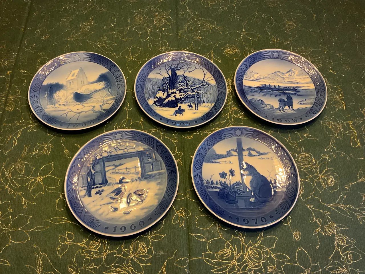 Billede 1 - Juleplatter fra Royal Copenhagen