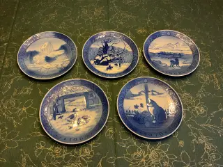 Juleplatter fra Royal Copenhagen