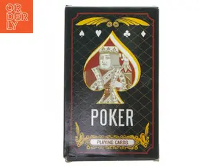 Poker kortspil (str. 16,5x10,5 cm)