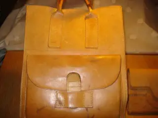 Shopper i Kernelæder - Retro