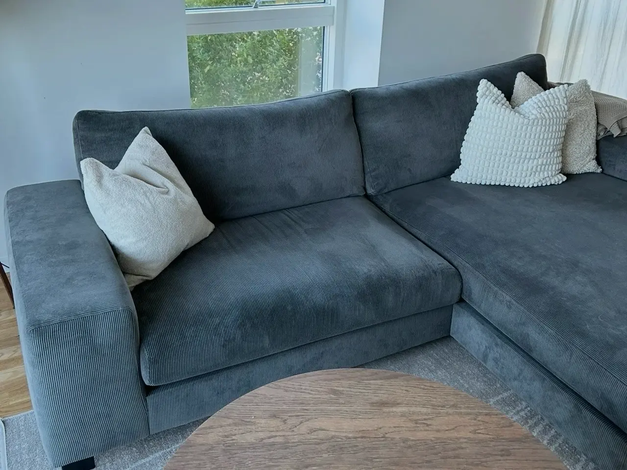 Billede 3 - Sofa med chaiselong
