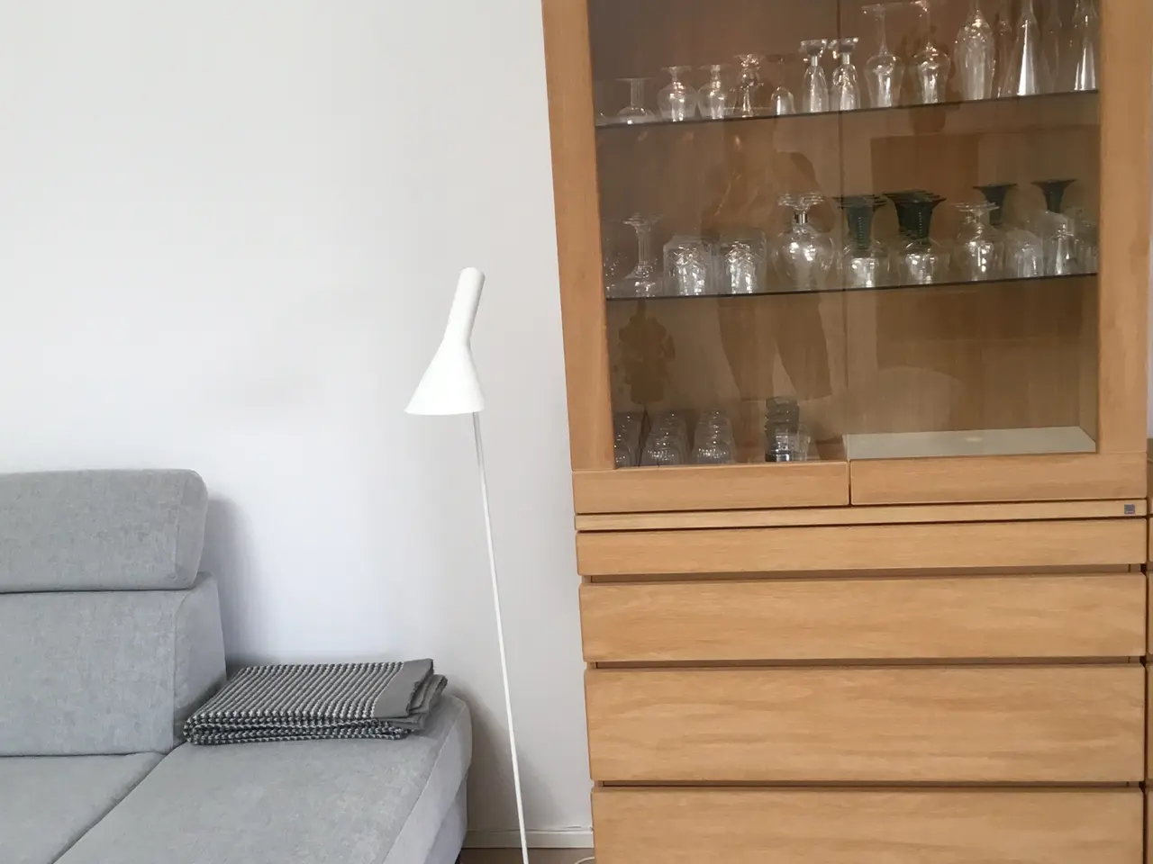 Billede 1 - Skovby Vitrine med underdel