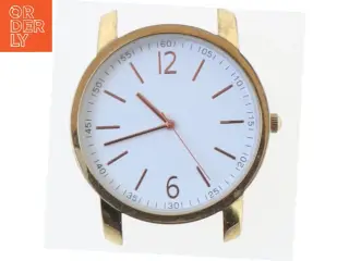 Ur med hvid urskive (str. 40 mm)