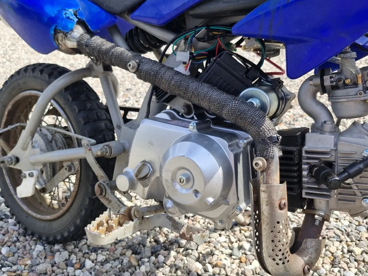 Billede 3 - 125cc crosser med ny motor og elstart