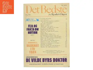 Det Bedste fra Reader's Digest Maj 1986 af Readers Digest (Bog)