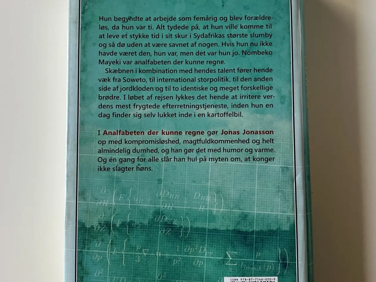 Billede 2 - Analfabeten der kunne regne. Af Jonas Jonasson