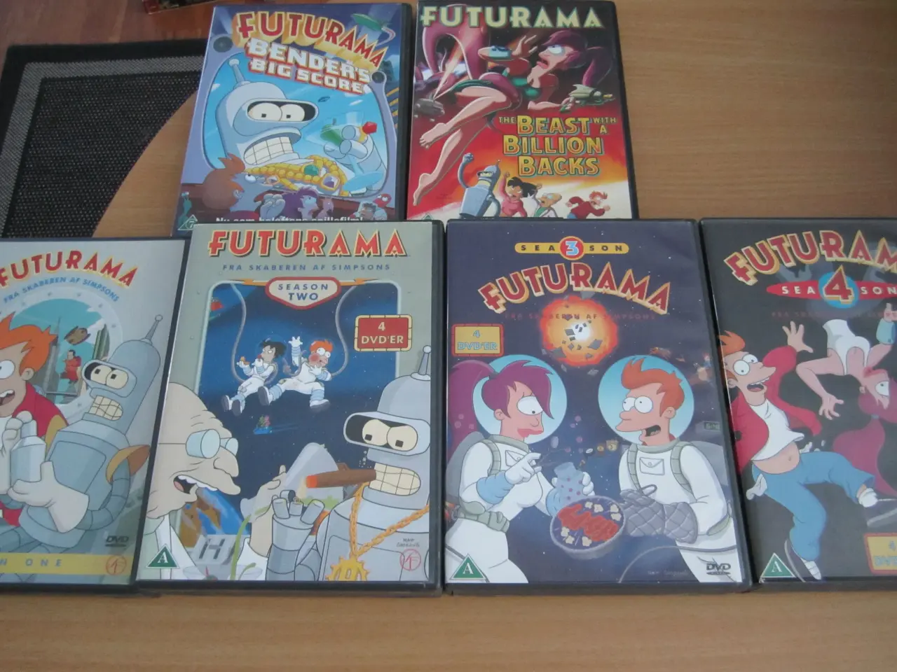 Billede 1 - FUTURAMA Box. BYD. Sæson 1-4. 