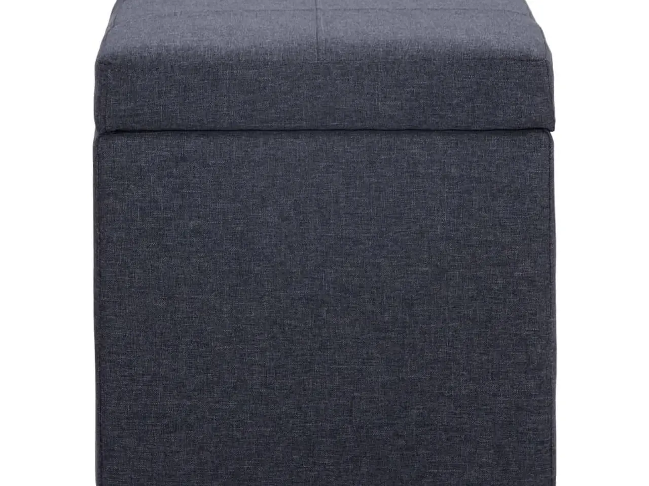 Billede 4 - Bænk med opbevaringsrum 116 cm polyester mørkegrå
