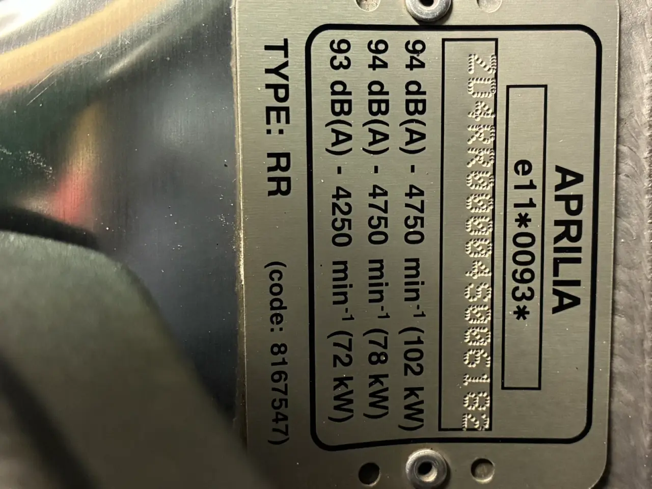 Billede 10 - Aprilia RSV 1000RR
