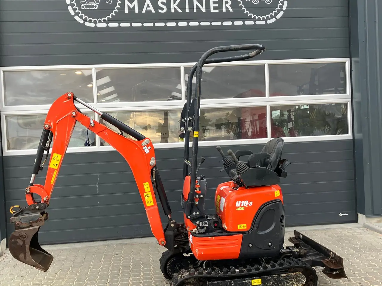 Billede 1 - Kubota U10-3 Kubota U10-3 kun 478 timer