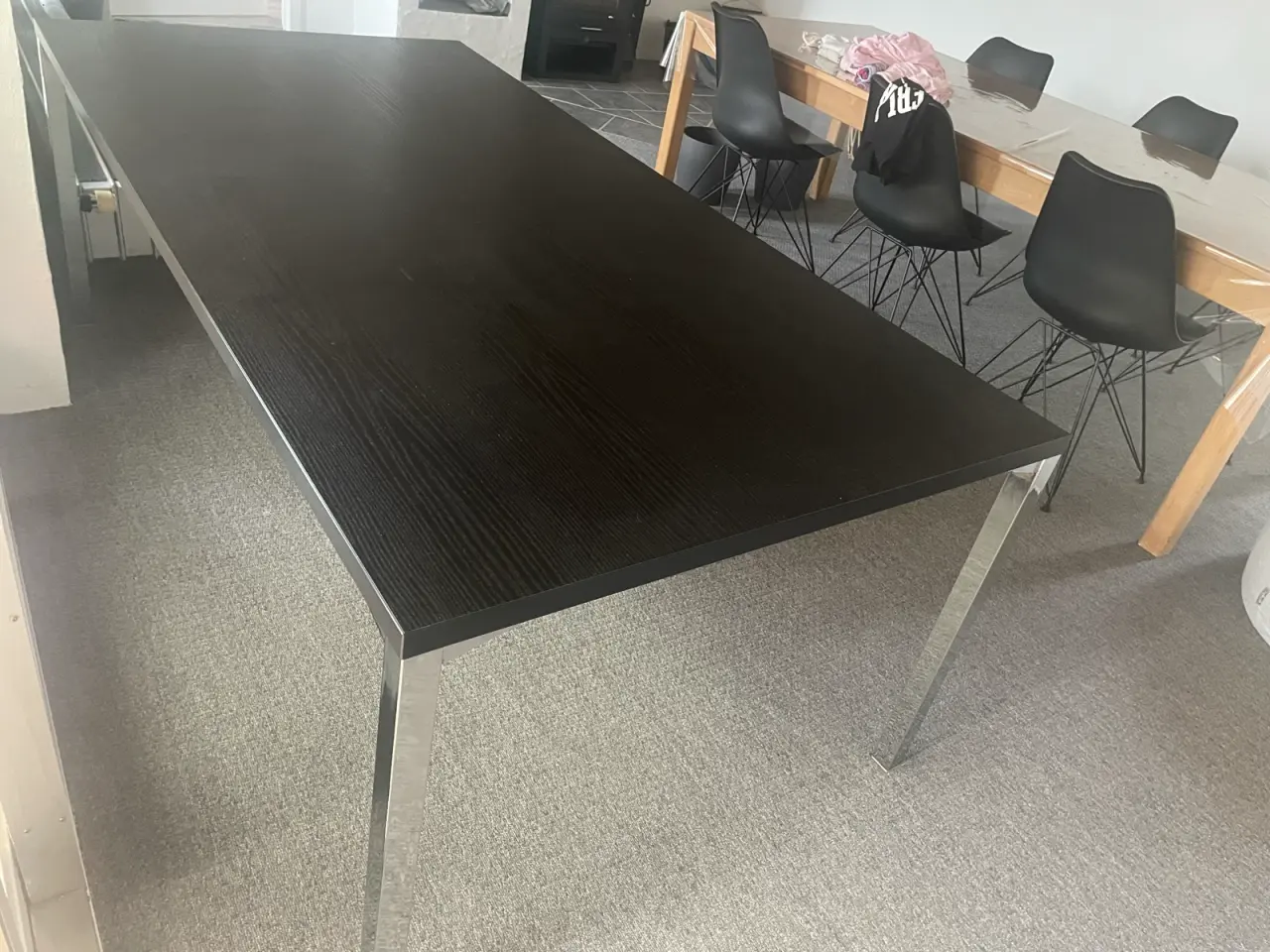 Billede 5 - Sort spisebord