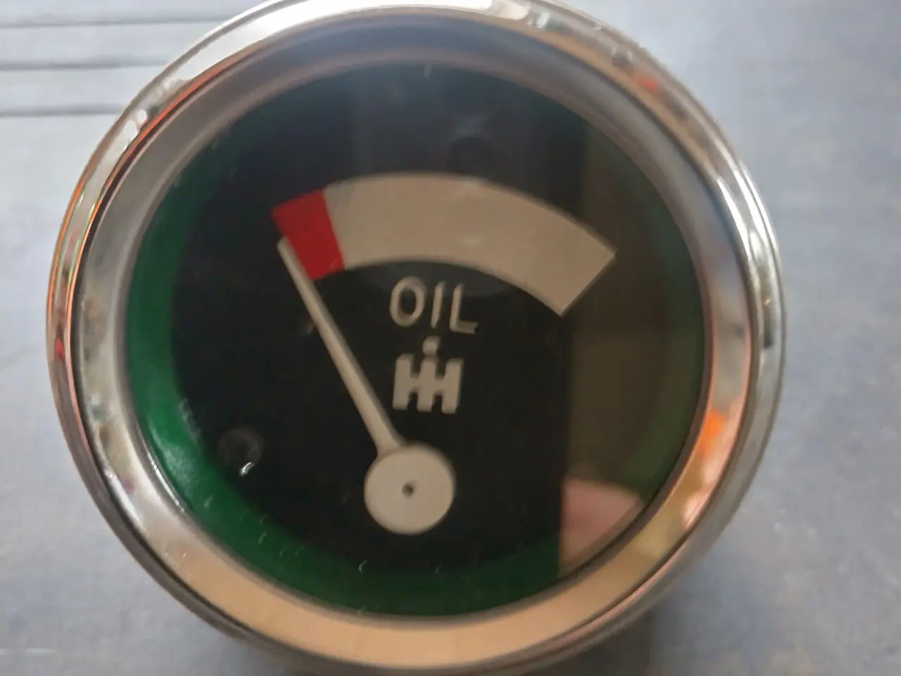 Billede 1 - Olietryksmåler IH